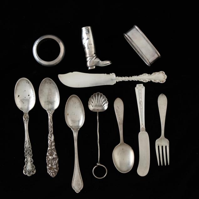 a-group-of-american-sterling-silver-flatware-novelties