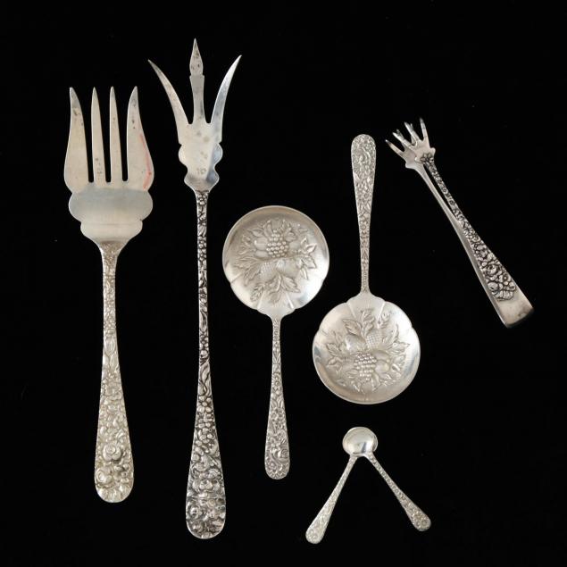 seven-sterling-silver-repousse-servers-s-kirk-son-and-stieff