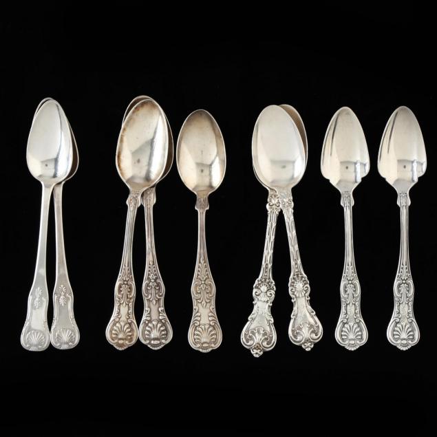 nine-kings-pattern-style-sterling-coin-silver-spoons