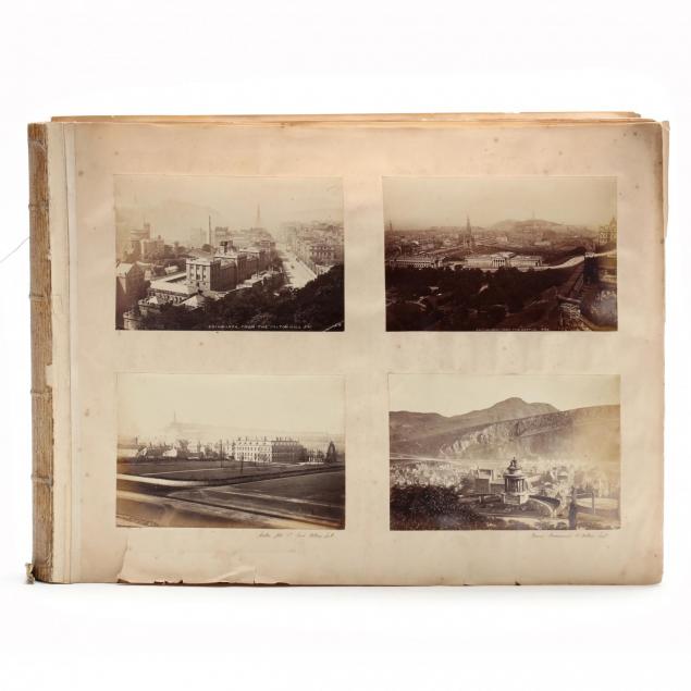 james-valentine-scottish-1815-1880-large-album-of-topographical-views-in-britain