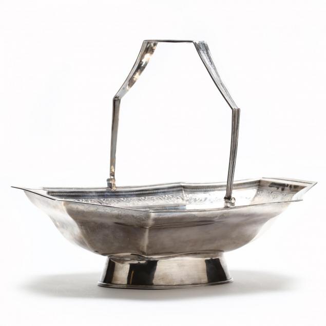 george-iii-silver-octagonal-shaped-cake-basket