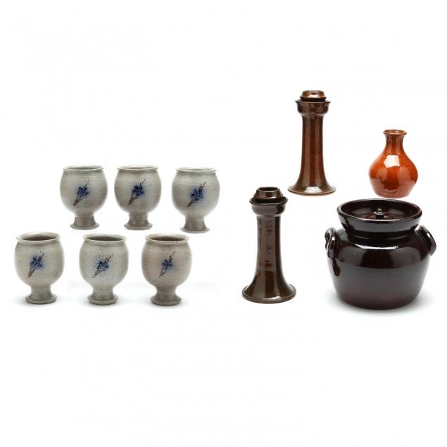 a-seagrove-pottery-grouping
