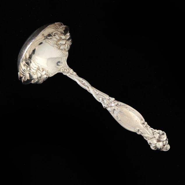 international-frontenac-sterling-silver-gravy-ladle