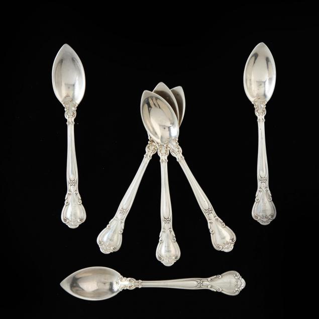 a-set-of-six-gorham-chantilly-fruit-orange-spoons