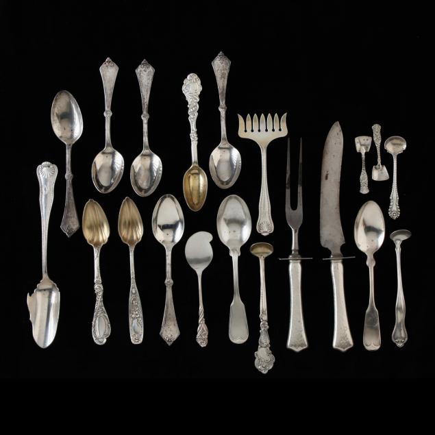 a-group-of-antique-and-vintage-american-silver