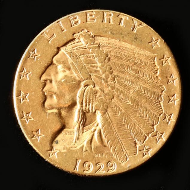 1929-2-50-gold-indian-head-quarter-eagle