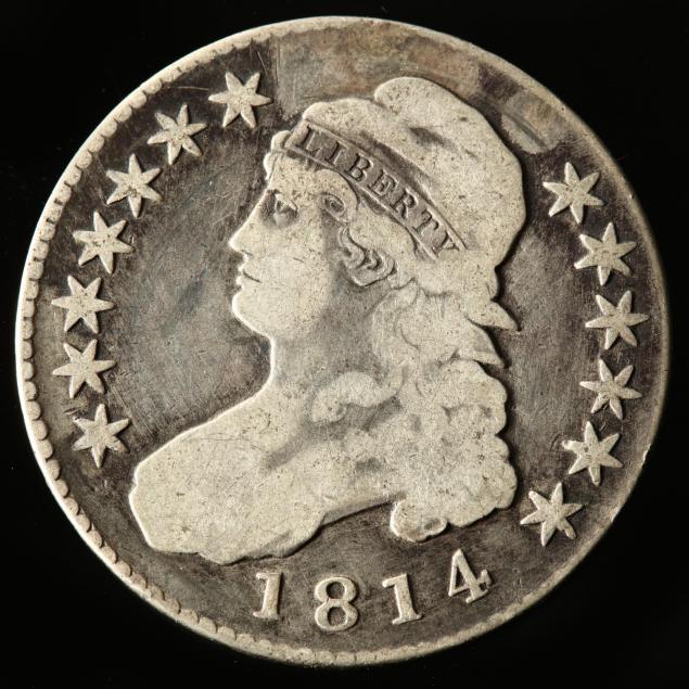 1814-capped-bust-half-dollar