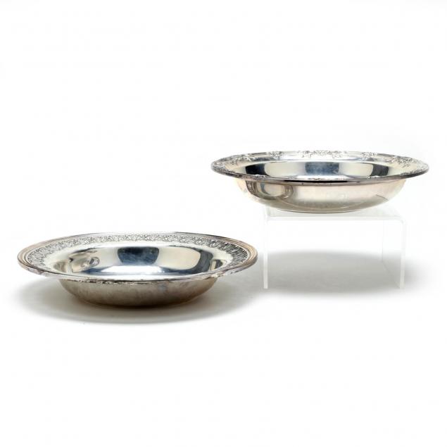 two-sterling-silver-vegetable-bowls