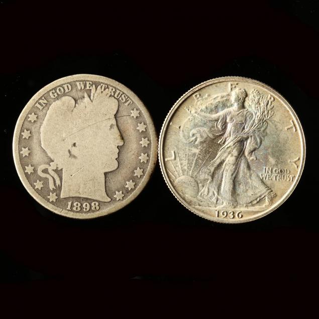1898-and-1936-half-dollars