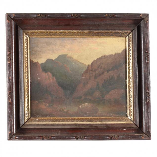an-antique-american-school-western-landscape-painting
