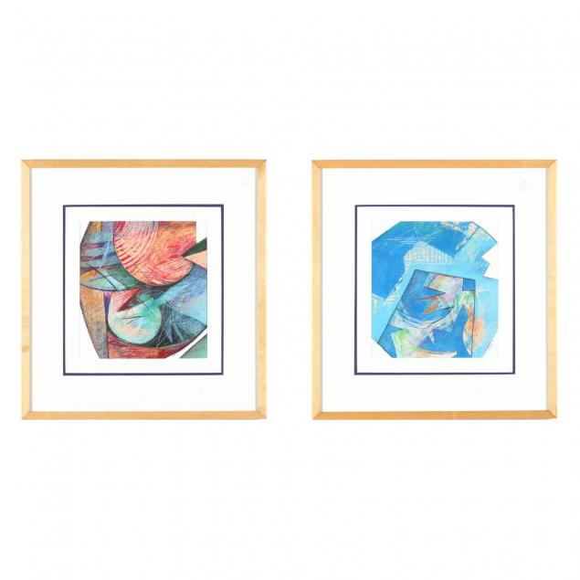 s-kelley-20th-c-pair-of-abstract-pastel-works