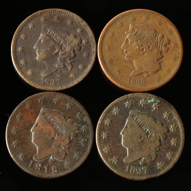 four-matron-head-large-cents
