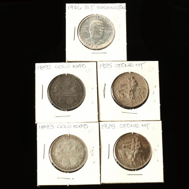 five-classic-commemorative-half-dollars