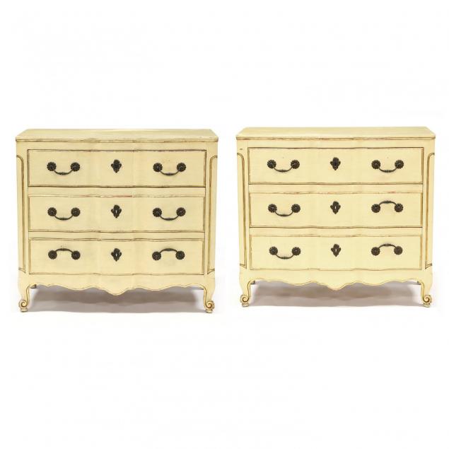 pair-of-john-widdicomb-painted-french-provincial-commodes