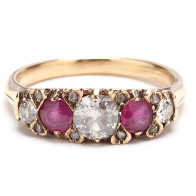 vintage-18kt-diamond-and-ruby-ring