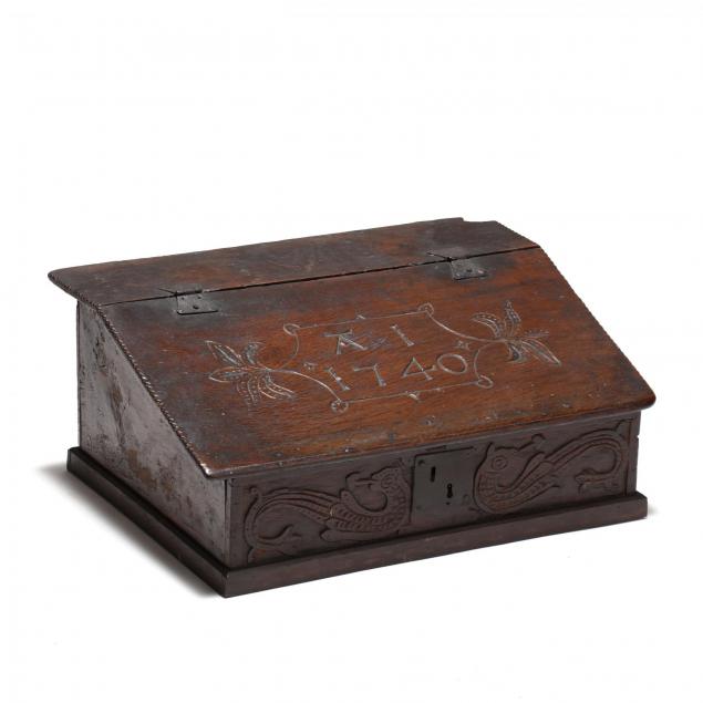 english-relief-carved-bible-box
