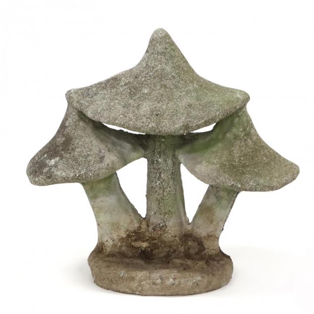 cast-stone-mushroom-sculpture