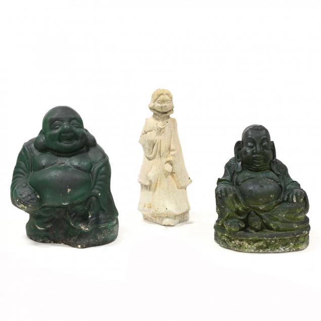 three-cast-stone-asian-figures