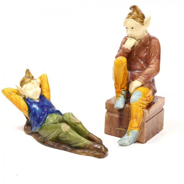 two-majolica-glazed-elves