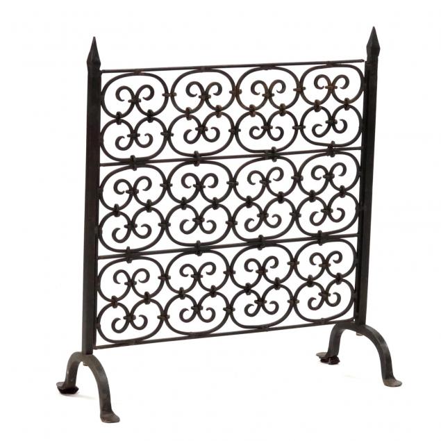 spanish-style-iron-fire-screen