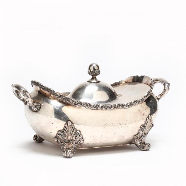 an-antique-silverplate-soup-tureen