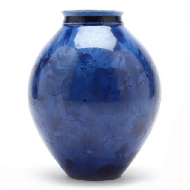 sid-oakley-crystalline-glazed-vase