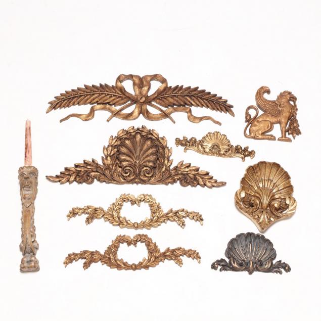 group-of-gilt-architectural-elements