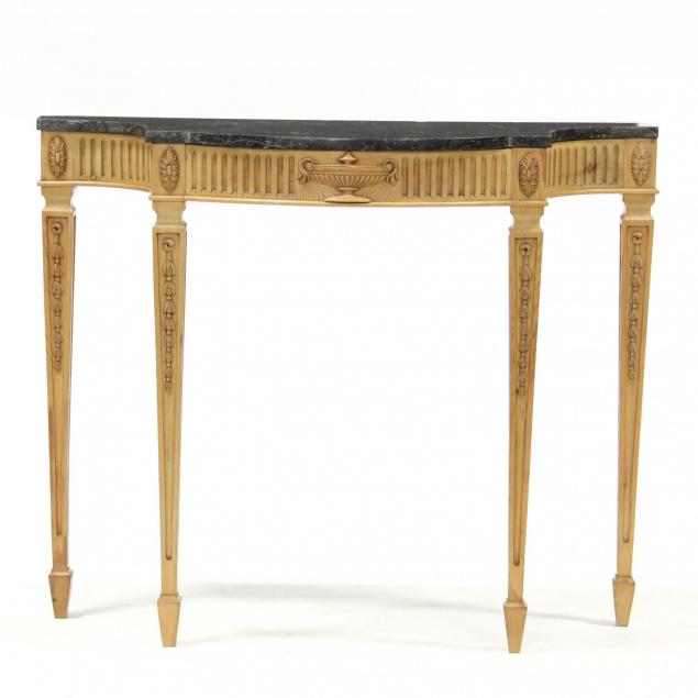 italianate-style-marble-top-console-table