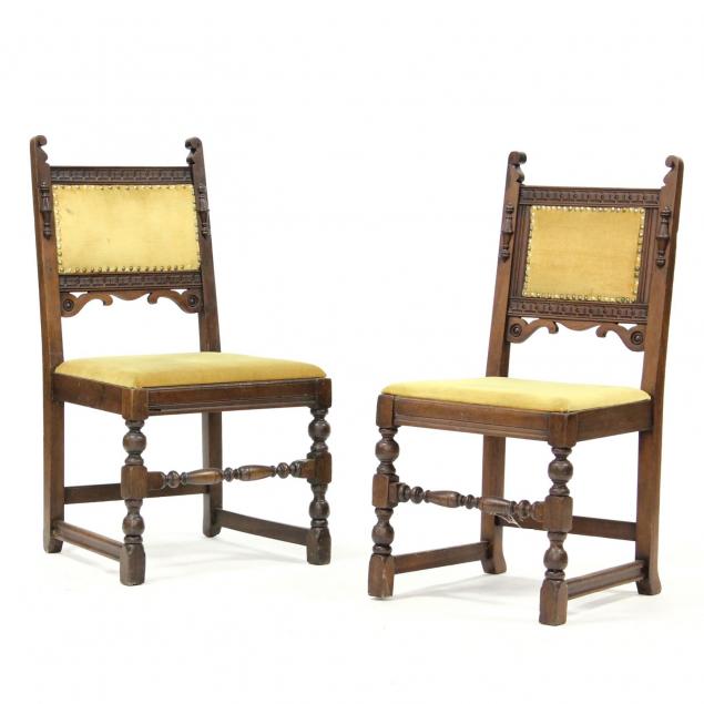 two-jacobean-style-hall-chairs