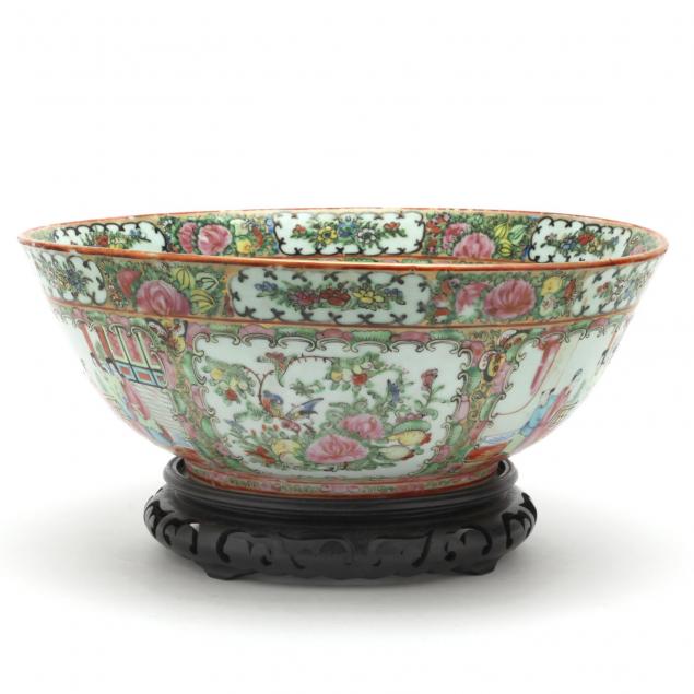 a-large-chinese-porcelain-famille-rose-punch-bowl