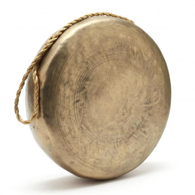 an-asian-brass-gong