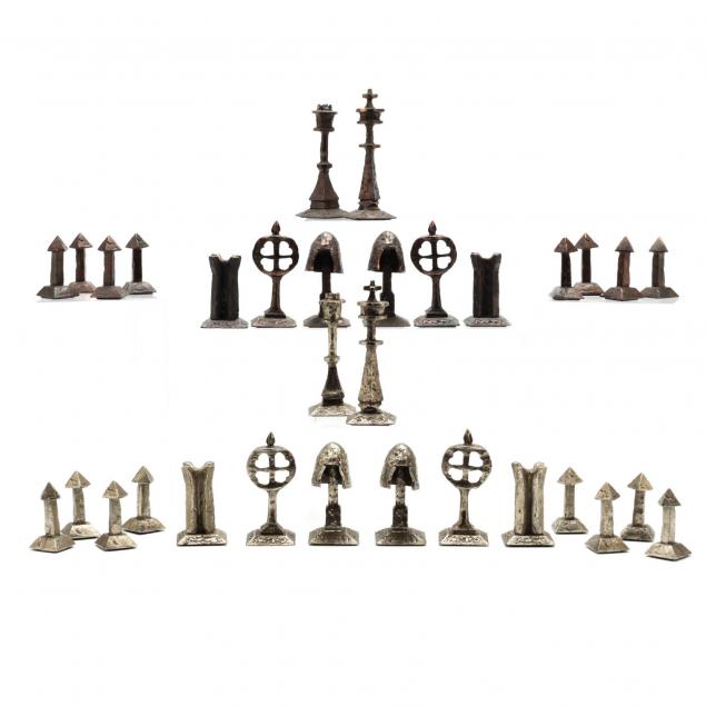 charles-martel-richard-synek-brutalist-chess-set