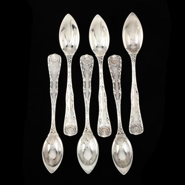 Sterling Silver Berry Spoon Louis XV by Whiting W or M