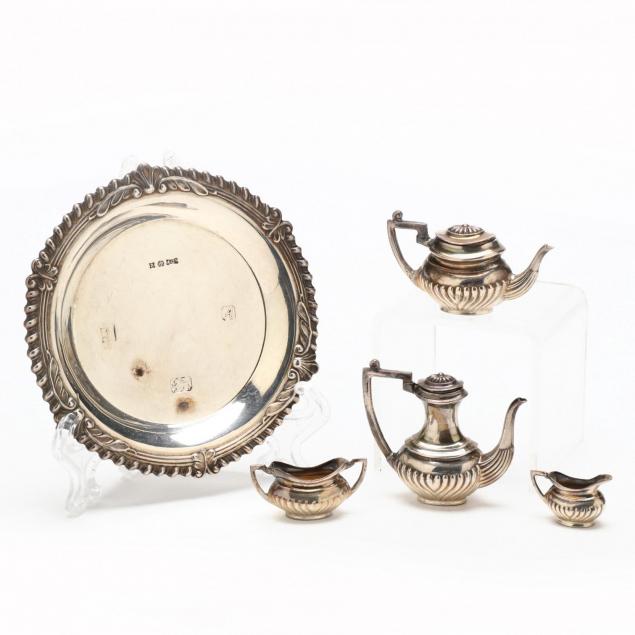 an-elizabeth-ii-silver-miniature-tea-coffee-set