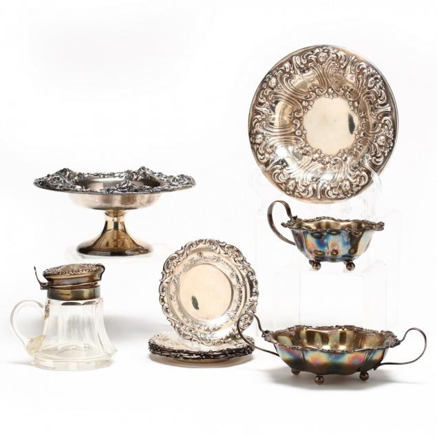 a-group-of-antique-sterling-silver-table-articles
