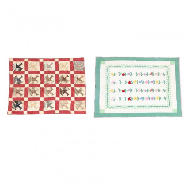 two-vintage-quilts