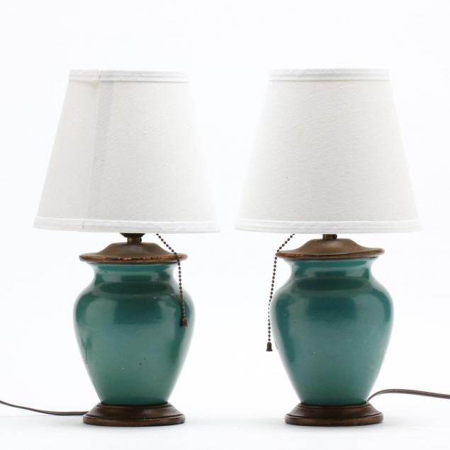 saturday-evening-girl-pair-of-pottery-lamps