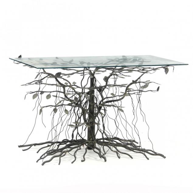 contemporary-sculptural-tree-form-table