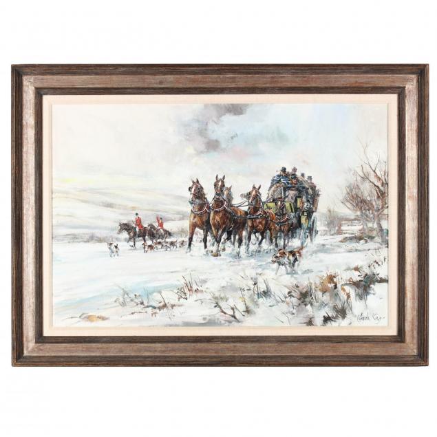 gordon-king-br-b-1939-winter-coaching-scene