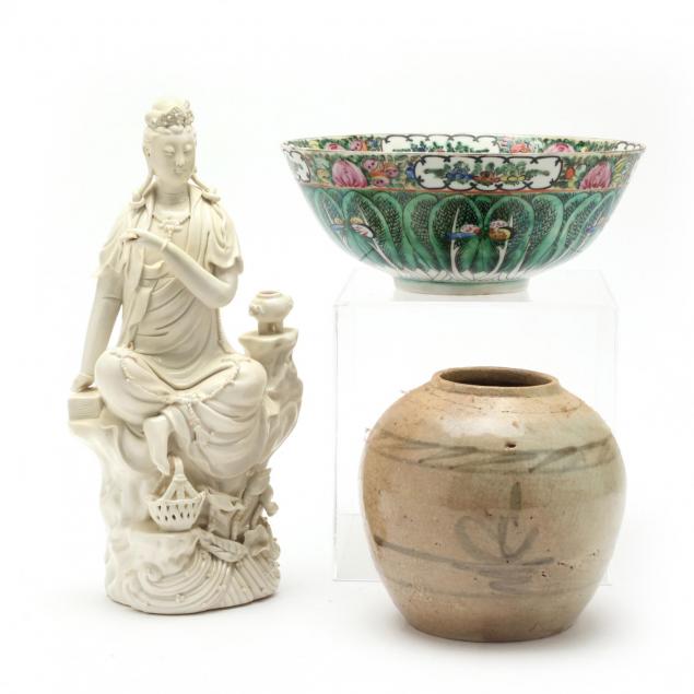 group-of-asian-porcelains