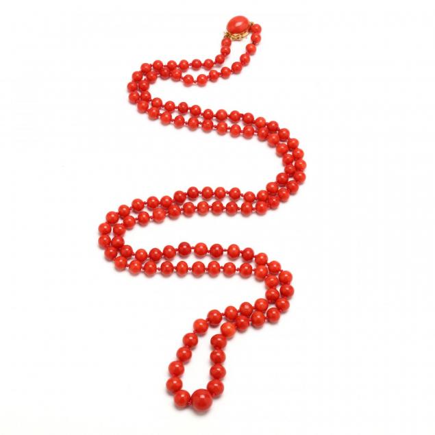 vintage-coral-bead-necklace