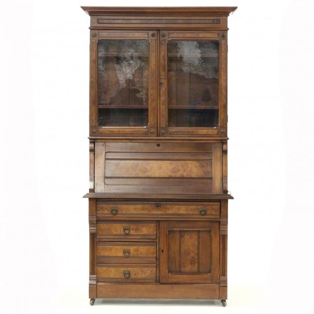 victorian-secretary-bookcase