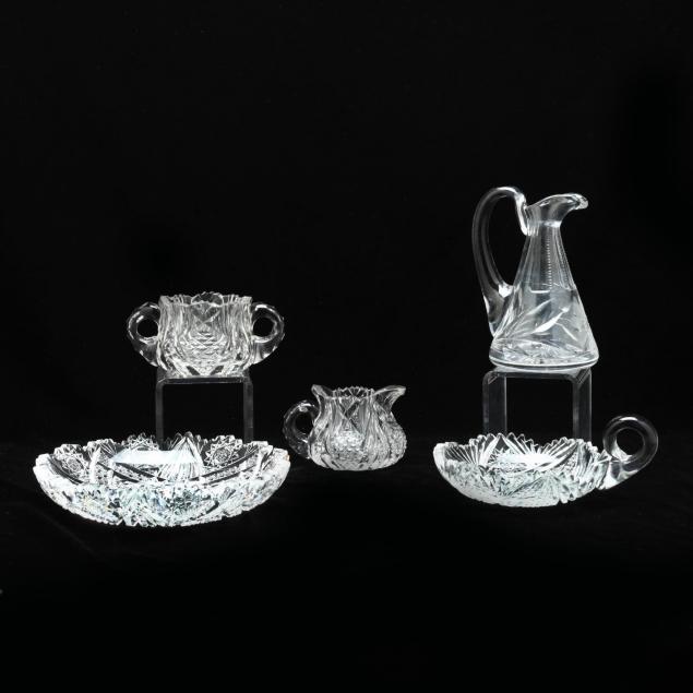 group-of-american-brilliant-period-cut-glass