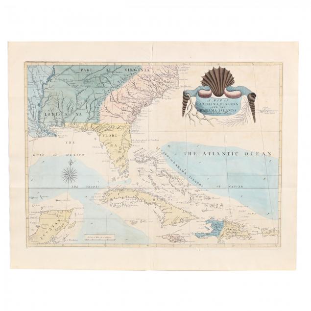 mark-catesby-s-map-of-southeastern-north-america-and-the-caribbean