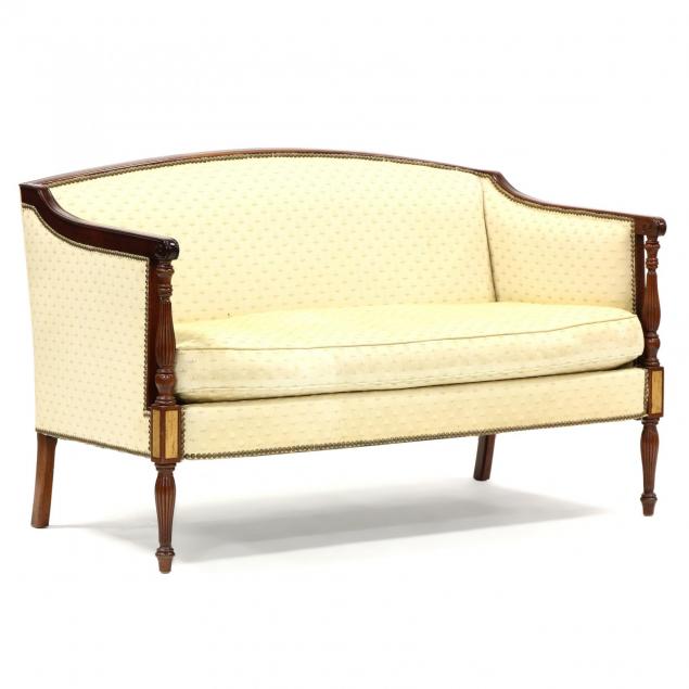 hickory-chair-co-sheraton-style-settee