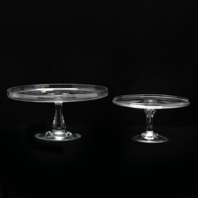 two-antique-glass-cake-pedestals