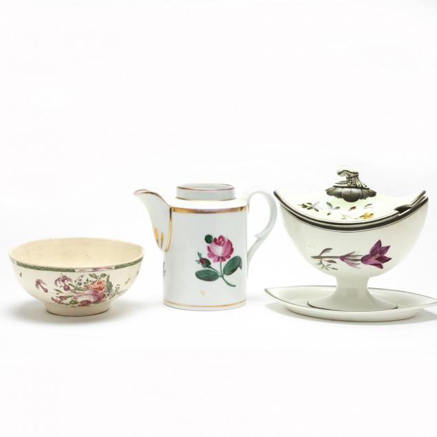 three-antique-botanical-serving-pieces