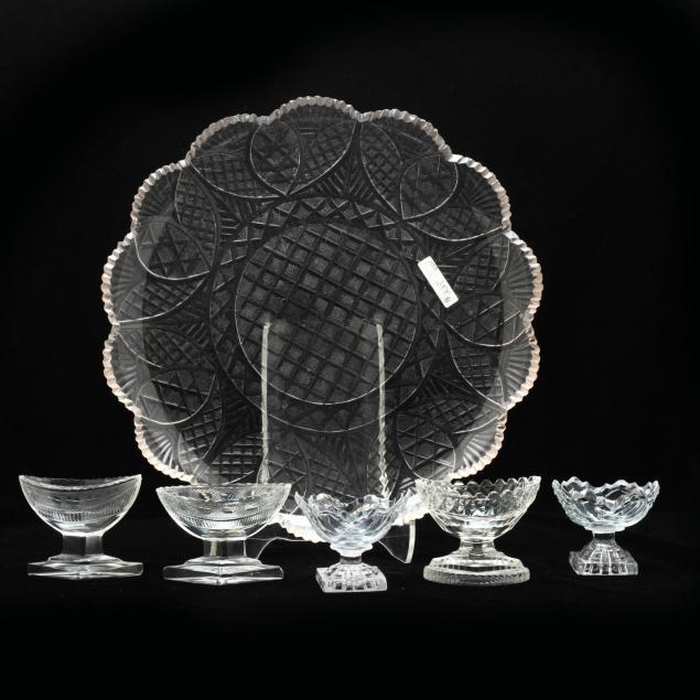 group-of-brilliant-cut-glass
