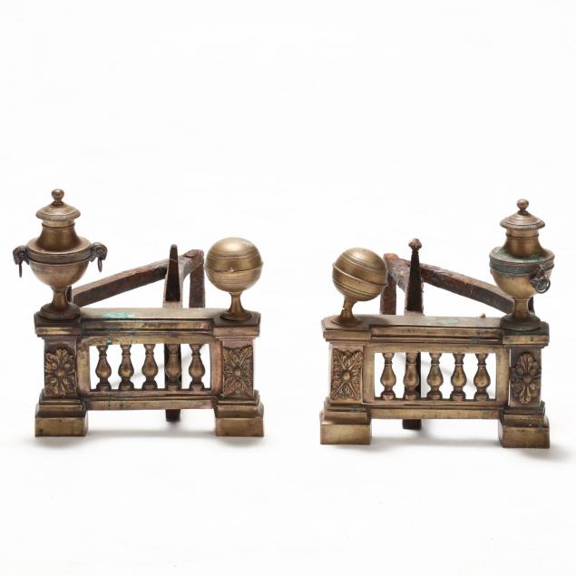 pair-of-neoclassical-style-andirons