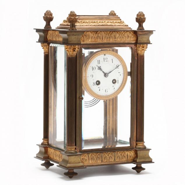 samuel-marti-french-crystal-regulator-clock